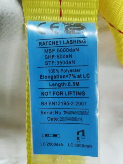 product-1-1 label for cargo lashing strap